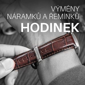Výměny náramků a řemínků hodinek v prodejnách Corial